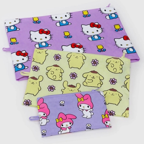 BAGGU Handbags - BAGGU X Hello Kitty and Friends Go Pouch Set NEW NWT